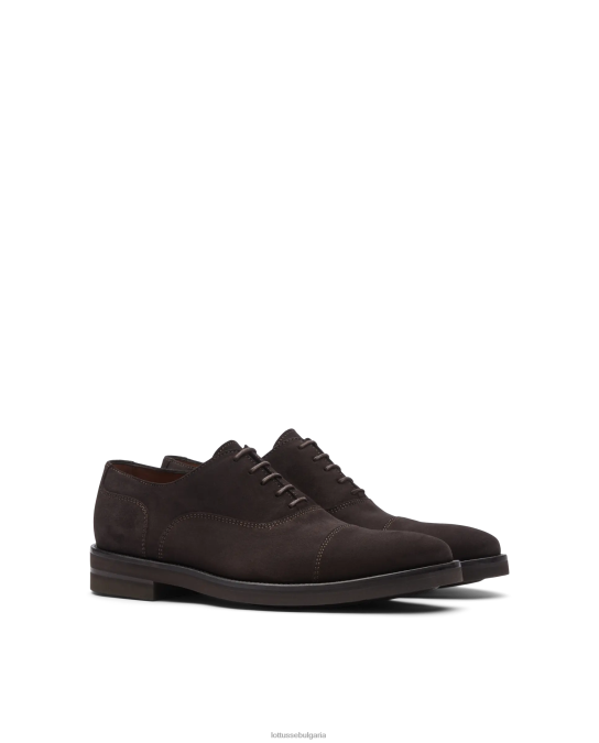 мока Lottusse мъже holborn suede calf oxford F64VD16