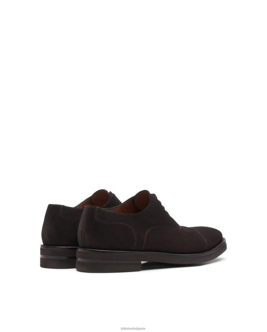 мока Lottusse мъже holborn suede calf oxford F64VD16