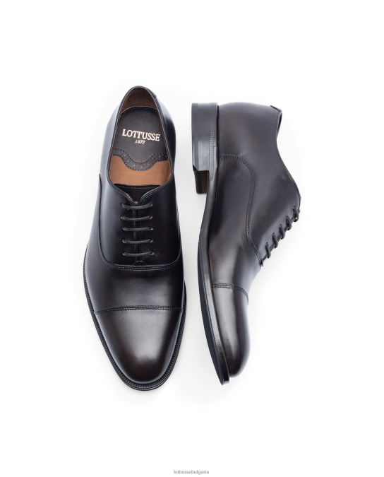 мока Lottusse мъже lenox brush off calf oxford F64VD9