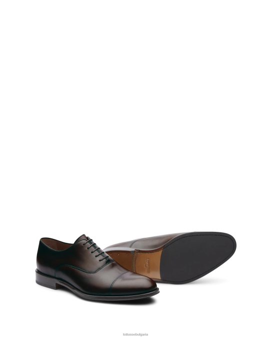 мока Lottusse мъже lenox brush off calf oxford F64VD9