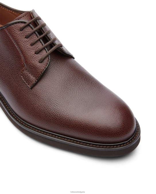 мока Lottusse мъже baltimore embossy grain calf derby F64VD151